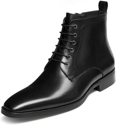 GIFENNSE Mens Chukka Boots Mens Dress Boots Oxford Leather Boots Famal Chelsea Boots for Men in Kuwait