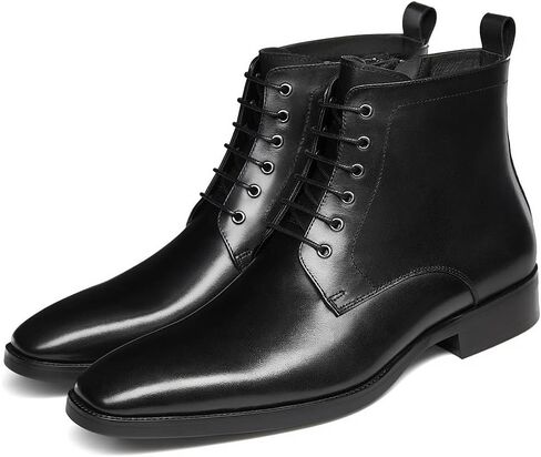 GIFENNSE Mens Chukka Boots Mens Dress Boots Oxford Leather Boots Famal Chelsea Boots for Men in Kuwait