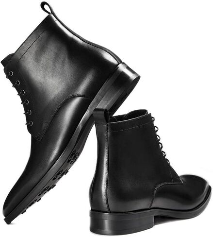 GIFENNSE Mens Chukka Boots Mens Dress Boots Oxford Leather Boots Famal Chelsea Boots for Men in Kuwait