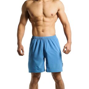 Tough Mode Mens Ultra Lightweight WOD Bodybuilding Workout Training Running Lifting Shorts Pocket in Kuwait