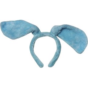 Petitebella Long Ear Dog Headband (Blue, One Size)