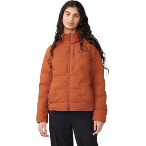 Mountain Hardwear Women's StretchDown High-Hip Jacket, Iron Oxide, Large