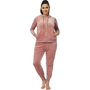 Yafanqi المرأة القطيفة رياضية 2 قطعة Sweatsuits طويلة الأكمام المخملية الركض الدعاوى الرياضية الزي رياضية البدلة in Kuwait
