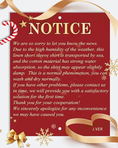 قميص J.VER رجالي من القطن والكتان قميص Guayabera كاجوال بأزرار وأكمام قصيرة مع جيب مطرز - أزرق داكن 3X-Large in Kuwait