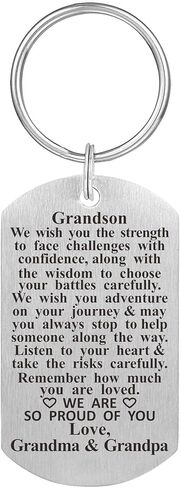 سلسلة مفاتيح ملهمة للحفيدة والحفيدة من الجدة والجد in Kuwait