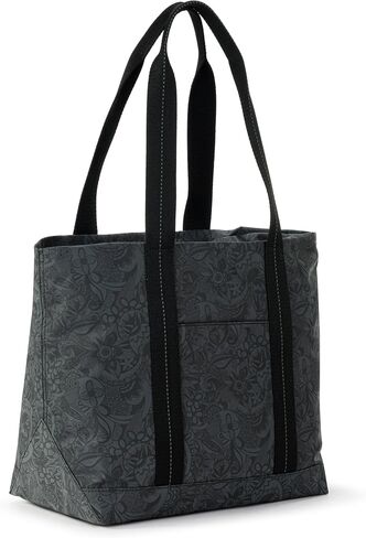 Sakroots Fairfax Tote in Eco Twill, Double Repreve Webbing Shoulder Straps, Black Spirit Desert in Saudi Arabia