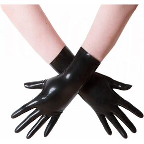 قفازات PARTYGEARS قصيرة من اللاتكس، قفازات مطاطية، ملحقات أزياء كلوبوير in Kuwait