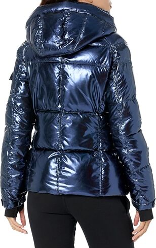 S13 معطف منتفخ كايلي معدني للسيدات in Kuwait