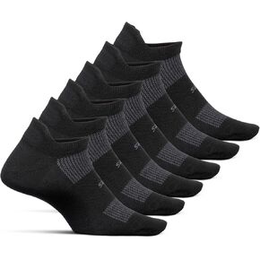 وسادة Feetures عالية الأداء بدون عرض صلبة - للرجال والنساء، جوارب رياضية للكاحل، ماصة للرطوبة in Kuwait