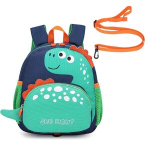Preschool Backpack with Anti-Lost Harness Toddler Backpack School Bag 3D Cartoon Lunch Backpack for Toddler Girls 1-4 Years(Butterfly) in Kuwait