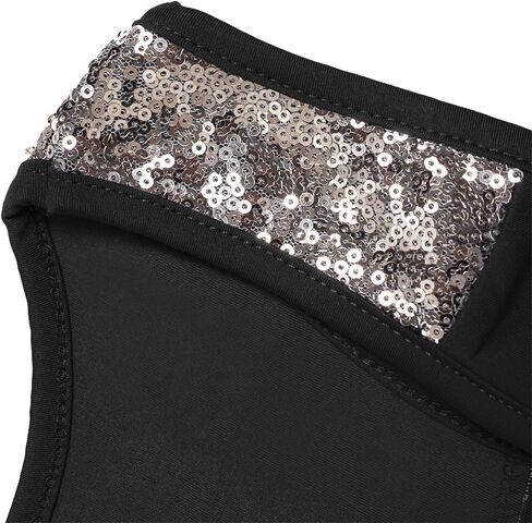 Hiistandd Women's Sequin Vests Casual Tank Tops Sleeveless T Shirt Blouses in Saudi Arabia