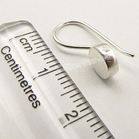 25 December Themed SilverStarJewel Earrings 0.6" Gemstone Jewelry 925 Sterling Silver in Saudi Arabia