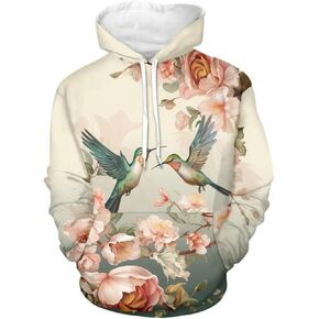 WELLFLYHOM Womens College Sweatshirts and Hoodies with Pocket Long Sleeve Pullover Jumper