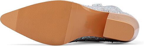 Perisis المرأة الغربية سباركلي حجر الراين كاوبوي راعية البقر حذاء من الجلد بلينغ الترتر أحذية كعب مكتنز واسعة العجل سحب على الجوارب in Kuwait