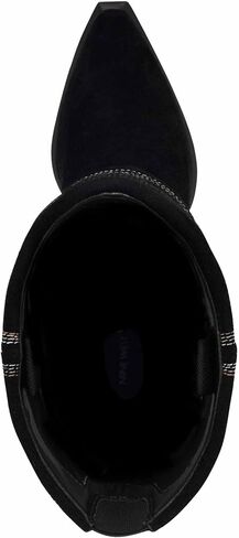 Nine West Women's RIMEPY Knee High Boot, Black 001, 8.5 in Saudi Arabia