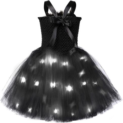 توتو دريمز 4 قطع أزياء ملاك للفتيات من عمر 2 إلى 10 سنوات لحفلات أعياد الميلاد وحفلات الهالوين in Kuwait