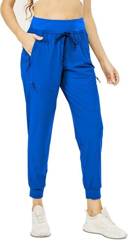 بنطال Nsangu النسائي للركض خفيف الوزن للمشي لمسافات طويلة بخصر عالٍ in Kuwait