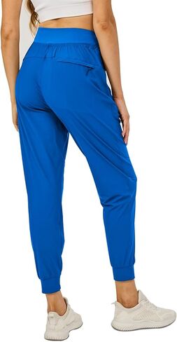 بنطال Nsangu النسائي للركض خفيف الوزن للمشي لمسافات طويلة بخصر عالٍ in Kuwait