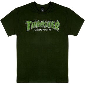 Thrasher Skateboard Magazine S/S T-Shirt Brick Skate Shirt