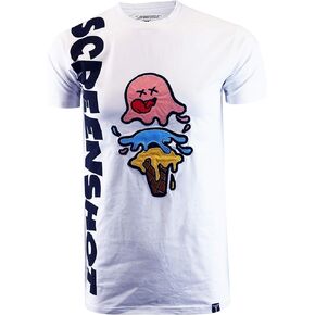 تي شيرت Screenshotbrand رجالي Streetwear Fashion Premium Urban - تي شيرت مطبوع عليه خطوط طويلة من NYC Street Fashion Urbanwear in Kuwait