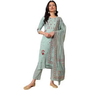 طقم رداء كورتا دوباتا مطرز للنساء من باني in Kuwait