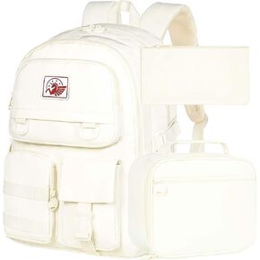 CCJPX Girls Backpack, 16 inch School Laptop Bag College Bookbag, Anti Theft Daypack for Teens Girls Students Women