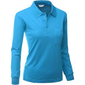 Xpril Women's Pique 180-200 TC Polo Dri Fit Collar T-Shirts