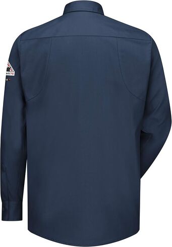 Bulwark FR Men's Iq Series Comfort Woven Long Sleeve Patch Pocket Shirt in Kuwait
