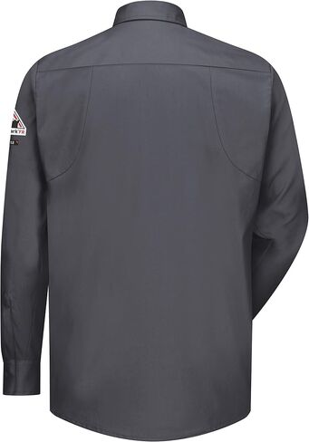 Bulwark FR Men's Iq Series Comfort Woven Long Sleeve Patch Pocket Shirt in Kuwait
