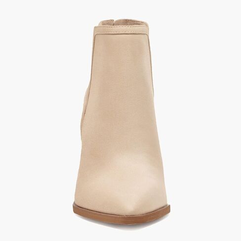 Juliet Holy Womens High Heel Booties Pointed Toe V Cut Back Zipper Short Dress Ankle Boots in Saudi Arabia