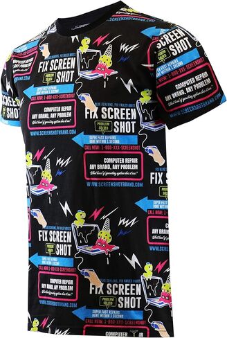 Screenshotbrand Mens Streetwear Fashion Premium Urban Tee - NYC Street Fashion Urbanwear Longline Print T-Shirt in Kuwait