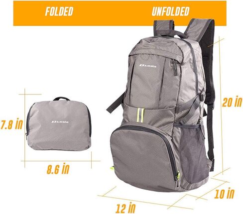 DVEDA 35L Lightweight Packable Backpack Waterproof Durable Hiking Travel Backpack Daypack in Saudi Arabia