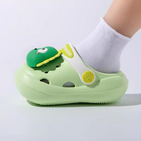 LUCKY STORE 3D animal rabbit dinosour duck color sandals light and comfortable slippers for children in Saudi Arabia