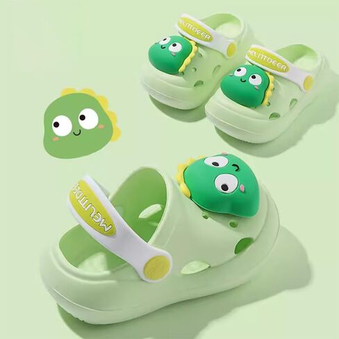 LUCKY STORE 3D animal rabbit dinosour duck color sandals light and comfortable slippers for children in Saudi Arabia