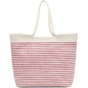 حقيبة يد Freie Liebe Summer Beach Tote حقيبة صيفية كبيرة للنساء حقيبة كتف منسوجة للعطلات in Kuwait