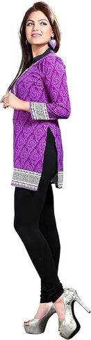 سترة نسائية من Maple Clothing India سترة قصيرة مطبوعة من كورتي كورتا هندية in Saudi Arabia