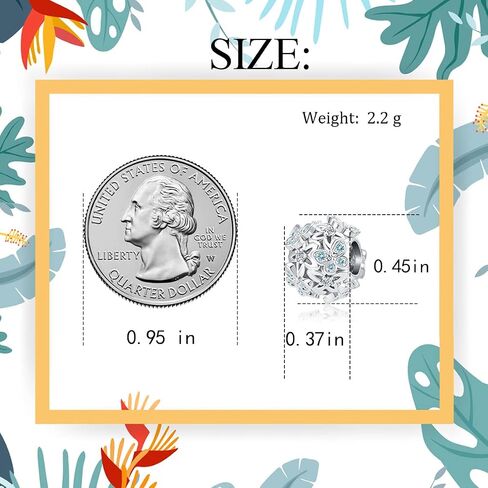 Butterfly Flower Garden Charm Magnolia Bloom Crystal Opennwork Enamel Bead for Pandora Charm Bracelet in Saudi Arabia