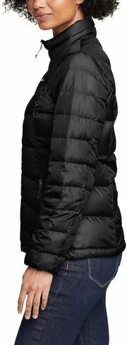 سترة Eddie Bauer النسائية متوسطة الوزن من شيفرون مبطنة بالأسفل in Kuwait