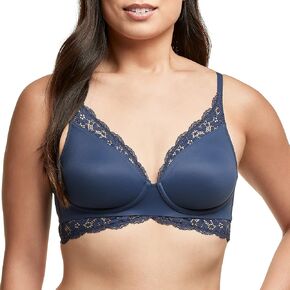 Maidenform Pure Comfort Lace Bralette, Our Best Longline Bralette for Women, Convertible Wireless Bra
