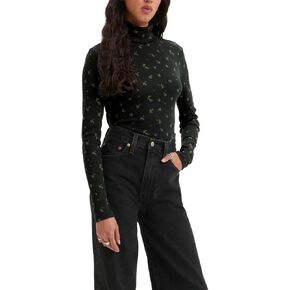 Levi's Women's Moon Rib Turtleneck (Also Available in Plus)