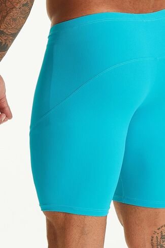 شورت رياضي قصير للرجال من Ouber بخياطة داخلية مضلعة مقاس 9 بوصات مناسب لتمارين كمال الأجسام in Kuwait