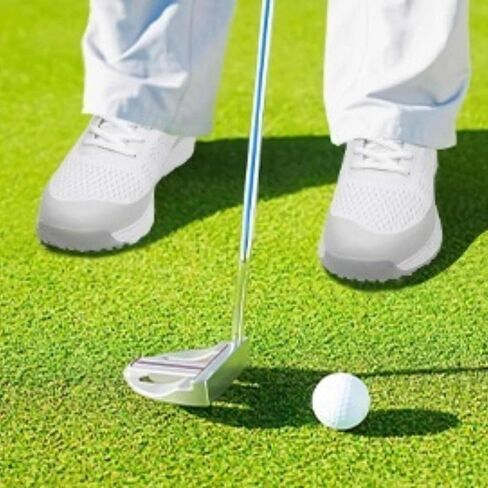 أحذية جولف مقاومة للماء للرجال من KESCOO أحذية جولف احترافية بدون نتوءات خفيفة الوزن ومريحة للتدريب على الجولف in Kuwait