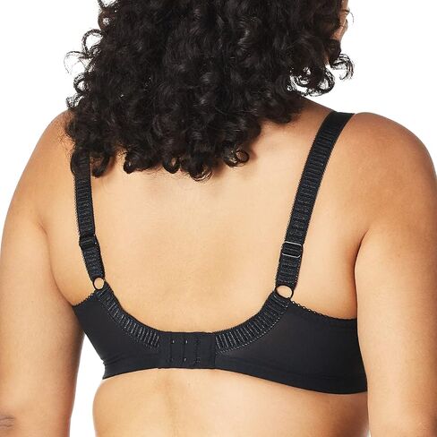 Elomi Women's Plus-Size Cate Underwire Full Cup Banded Bra,Black,34HH UK/34L US in Kuwait