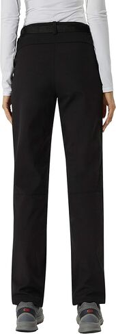 سراويل نسائية ناعمة مبطنة بالصوف سراويل نسائية مقاومة للماء ومضادة للرياح للتزلج والثلج معزولة للمشي لمسافات طويلة والصيد in Kuwait