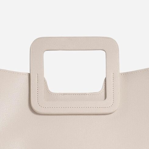 TIJN Square Handle Tote Bag for Women Fashion Purses Handbags Vegan Leather Crossbody Shoulder Bags for Women(Flann) in Kuwait