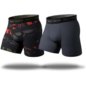 زوج من سراويل الملاكم Thieves Floral Glitch، قطعتان in Kuwait