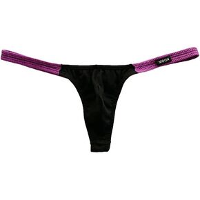 Golirsteca Men's Cotton T-Back Thong Panties Low Rise G-String Thongs Underwear Underpanties Brief