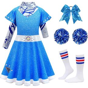 زي Akokvlar Zombies Alien التنكري للفتيات المشجعات لحفلات الهالوين in Kuwait