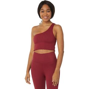 Spiritual Gangster Women's Luna One Shoulder Seamless Tank