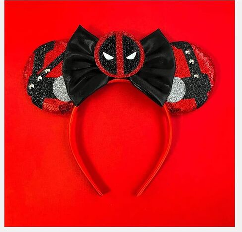 عصابة رأس مستوحاة من البطل الخارق من Atvscay، عصابة رأس لامعة على شكل عنكبوت لتزيين إكسسوارات الشعر in Kuwait